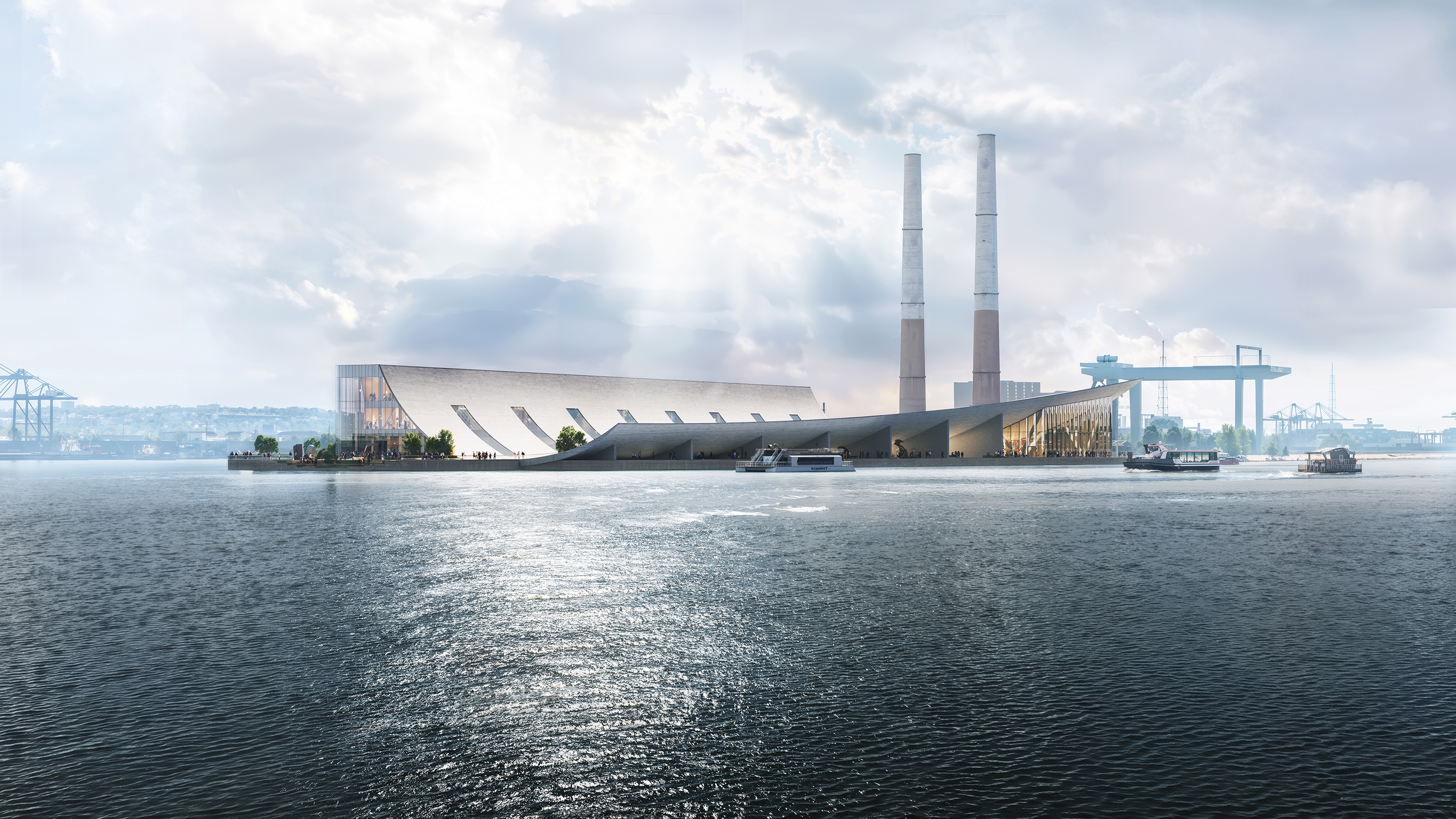 Brise-Vent Havre Harbor Museum , LYT-X STUDIO | International Design Awards Winners