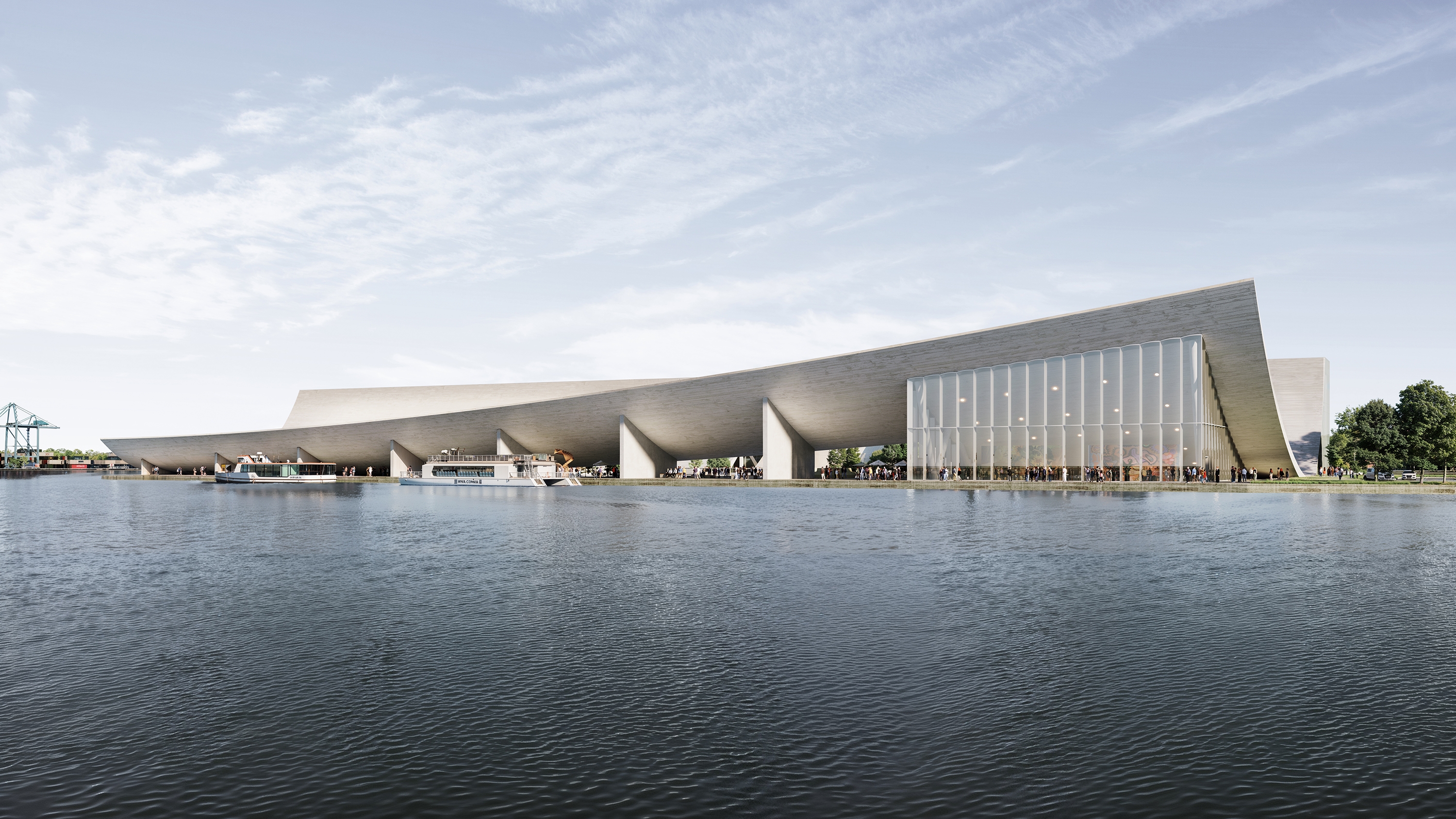 Brise-Vent Havre Harbor Museum , LYT-X STUDIO | International Design Awards Winners