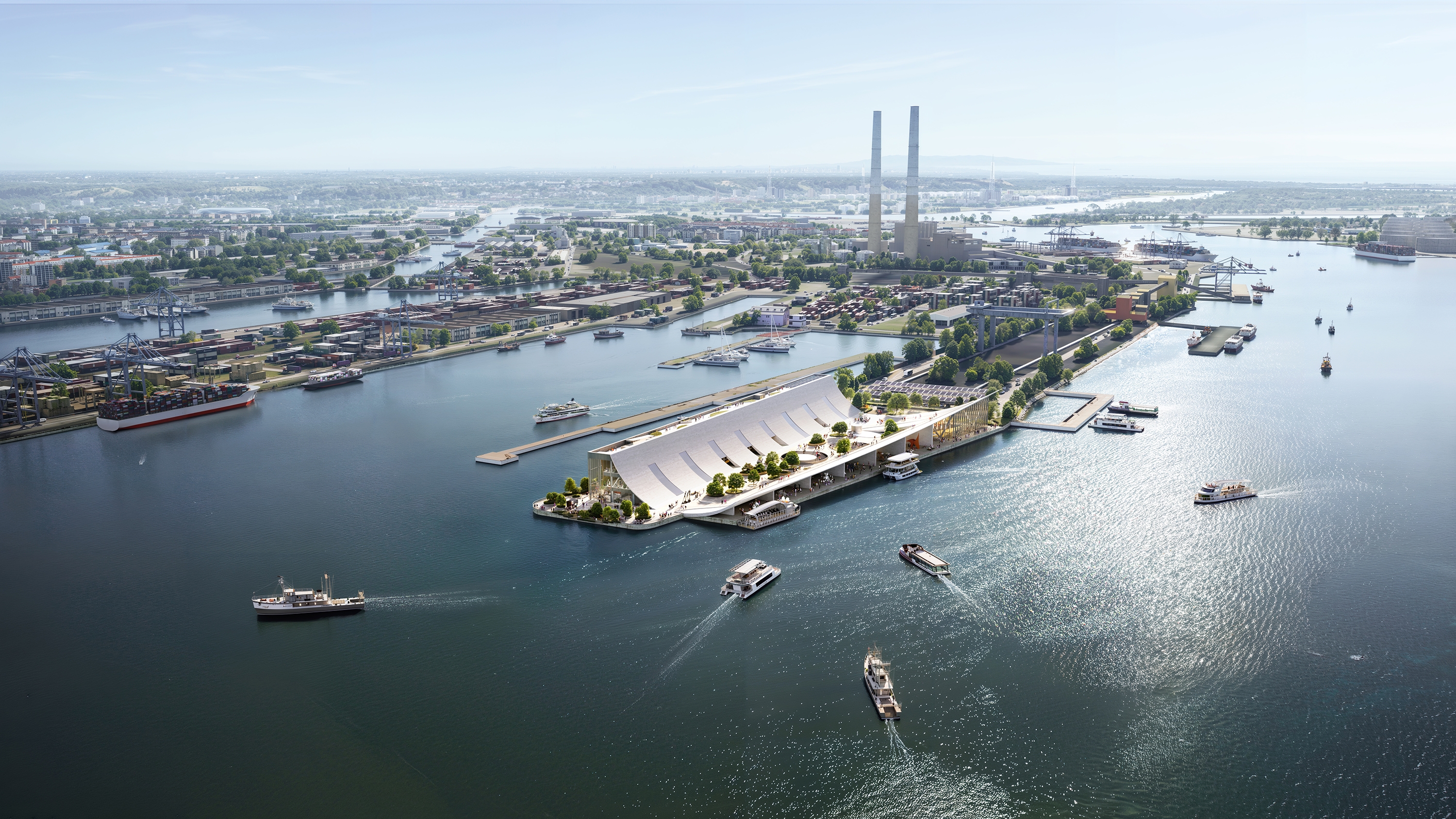 Brise-Vent Havre Harbor Museum , LYT-X STUDIO | International Design Awards Winners