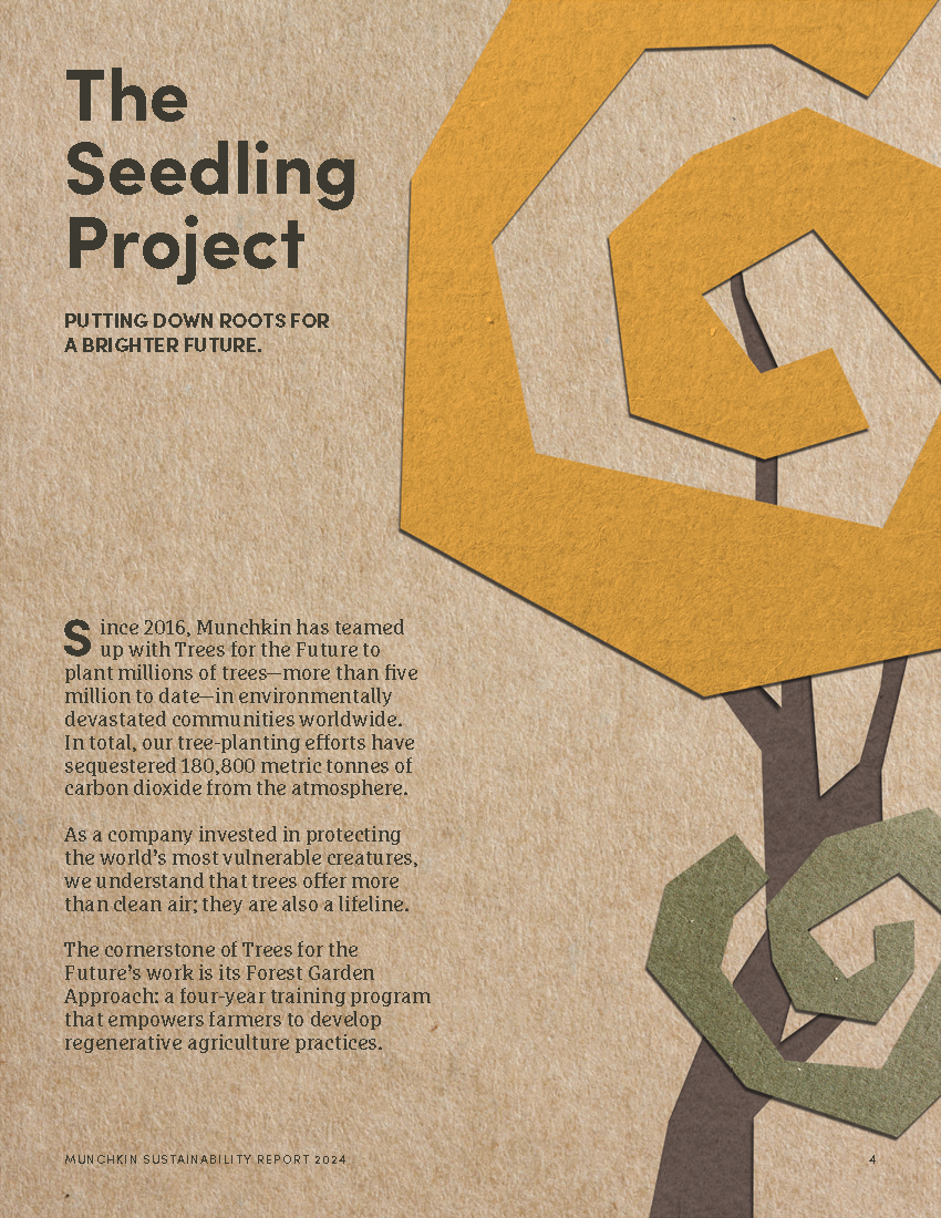 A Paper Trail of Positive Change, Munchkin | International Design Awards Winners